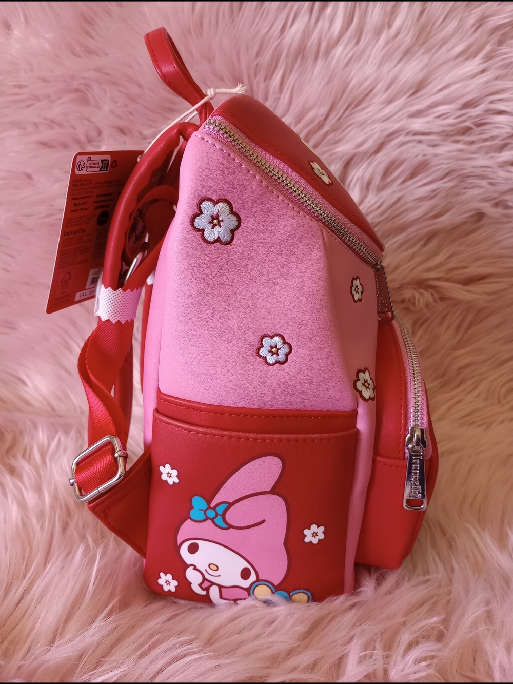 Sanrio Hello Kitty & Friends Color Block Mini Backpack & Wallet - Picture 6 of 13
